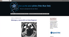 Desktop Screenshot of esepuntoazulpalido.com